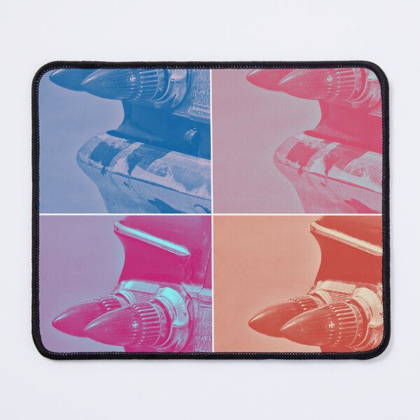 Item preview, Vintage Tail Fin in Pop Art Duotones designed and sold by DJ-Portable.