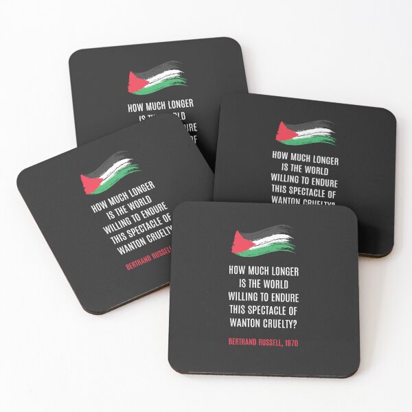 Item preview, Bertrand Russell 1970 Palestine Wanton Cruelty Quote designed and sold by cuttothechase09.