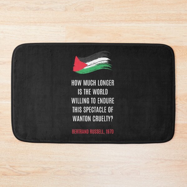 Item preview, Bertrand Russell 1970 Palestine Wanton Cruelty Quote designed and sold by cuttothechase09.