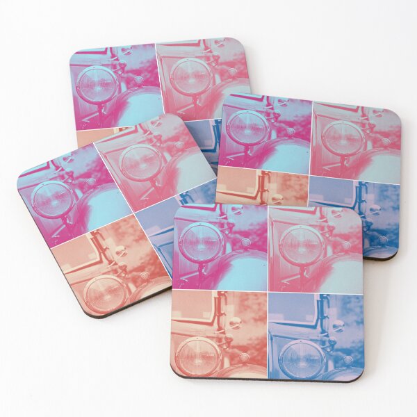 Item preview, Vintage Car Headlight in Pop Art Panels designed and sold by DJ-Portable.