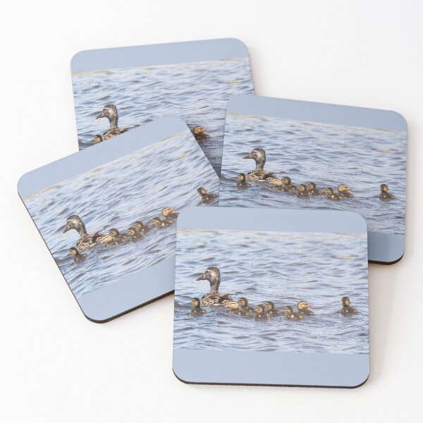 Item preview, Baby Ducklings Staying Close to Mom designed and sold by CarolM.