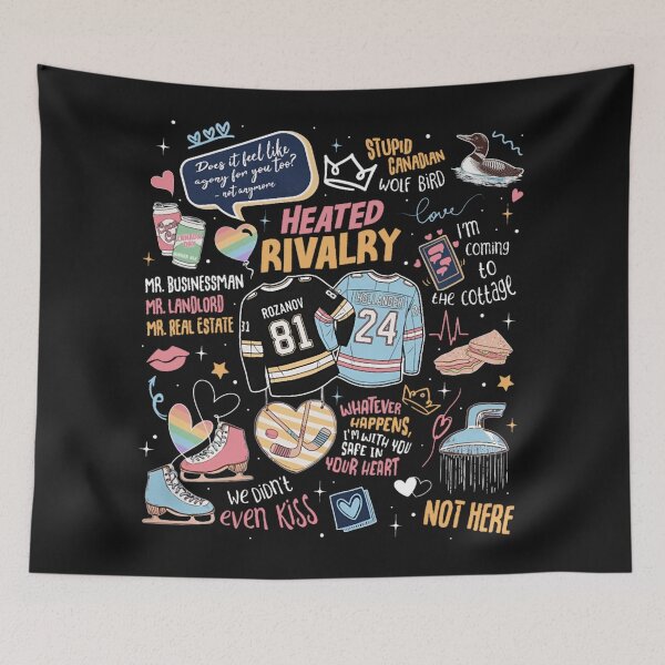Item preview, heated rivalry ilya rozanov and shane hollander hudcon designed and sold by stellaharrg.