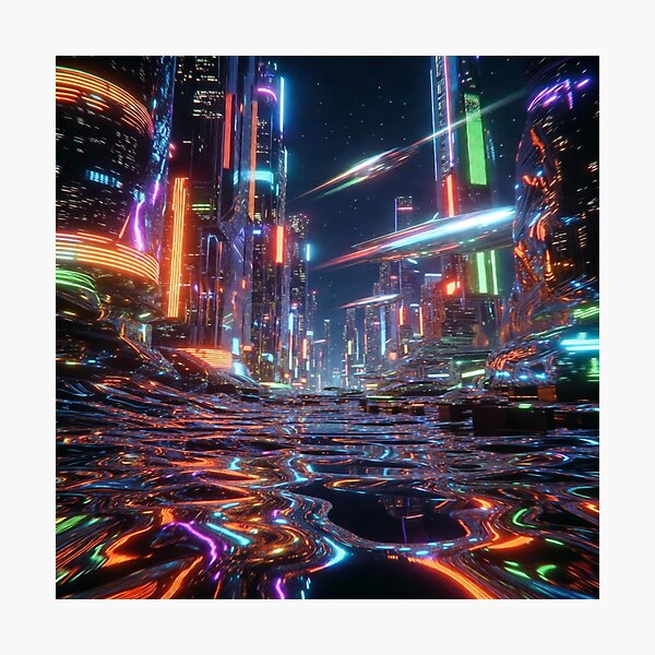 Item preview, Mercury's Liquid Metropolis designed and sold by RavenCrow444.