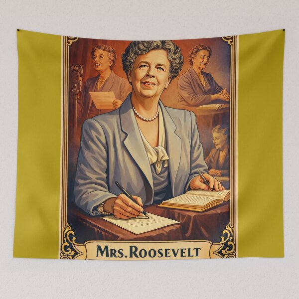 Item preview, Mrs. (Eleanor) Roosevelt- first ladies portraits series designed and sold by CMooreWorx.