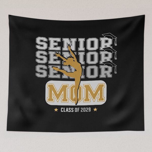 Item preview, Senior Mom 2029 Dance Spirit Graduation designed and sold by QuiteOrbit.