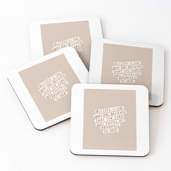 Item preview, Blessed is She, Luke 1:45 designed and sold by SelahGoodsCo.