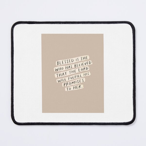 Item preview, Blessed is She, Luke 1:45 designed and sold by SelahGoodsCo.