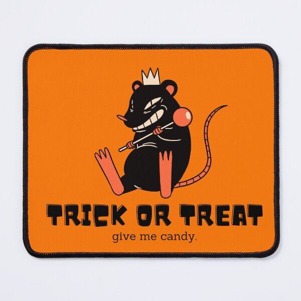 Item preview, Trick or Treat Rat King | Funny Greedy Rat Halloween Art ? designed and sold by GalushaGraphics.