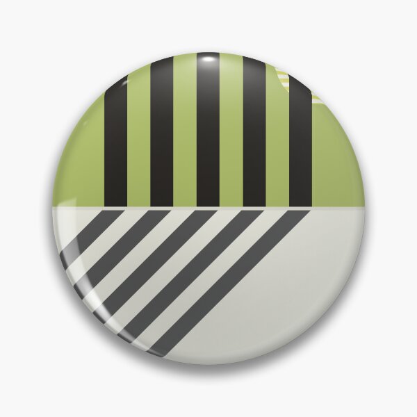Item preview, The Projection - Sage Green and Charcoal Minimalist Geometric designed and sold by artdocaj.