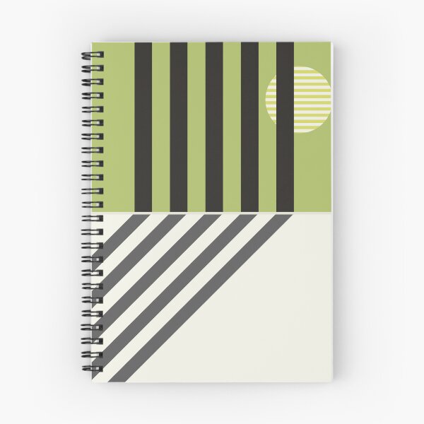 Item preview, The Projection - Sage Green and Charcoal Minimalist Geometric designed and sold by artdocaj.