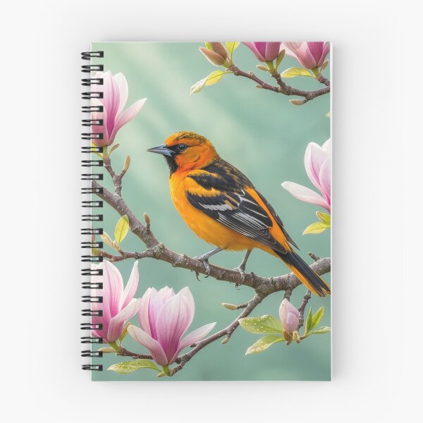 Item preview, Oriole in a Magnolia Tree designed and sold by Tridentulus.