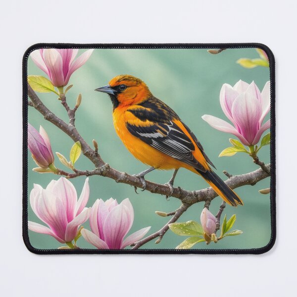 Item preview, Oriole in a Magnolia Tree designed and sold by Tridentulus.