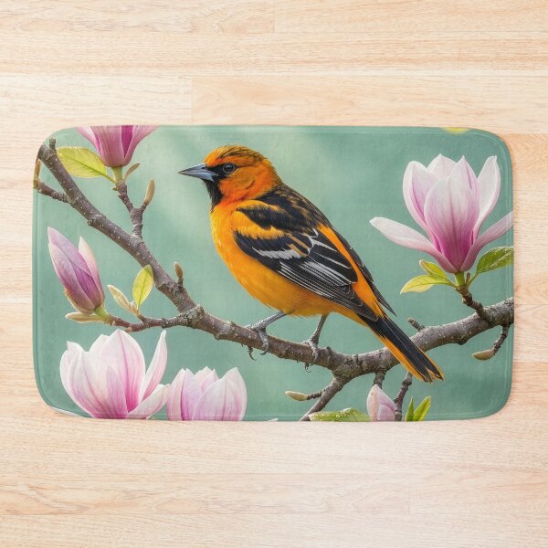 Item preview, Oriole in a Magnolia Tree designed and sold by Tridentulus.