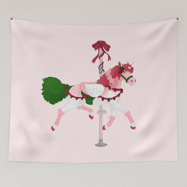 Item preview, Strawberry Carousel designed and sold by Peaches N’ Screams.