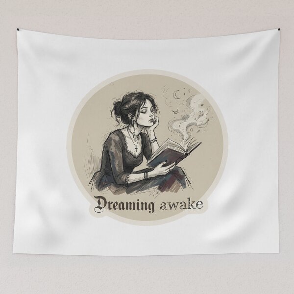 Item preview, GOTHIC GIRL DREAMING AWAKE designed and sold by gothelis.