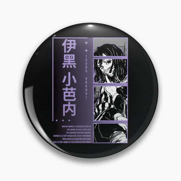 Item preview, Obanai Iguro One Piece Anime Classic designed and sold by Nad-Had.