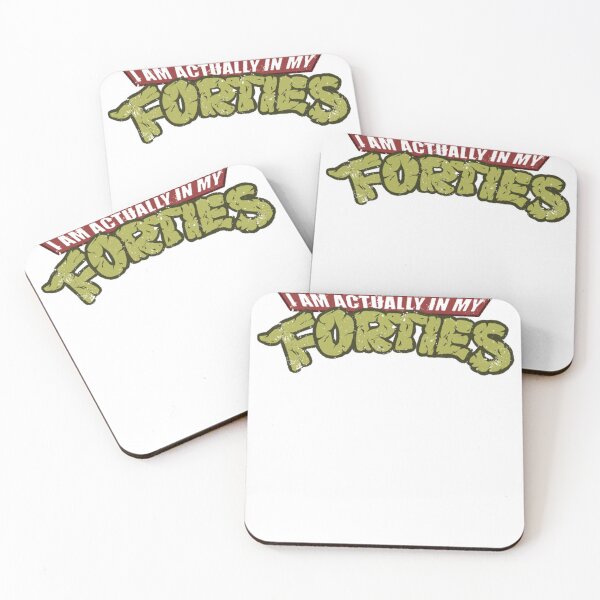 Item preview, I'm Actually in My Forties 40th Birthday Bday Funny designed and sold by dal-koz-ar.