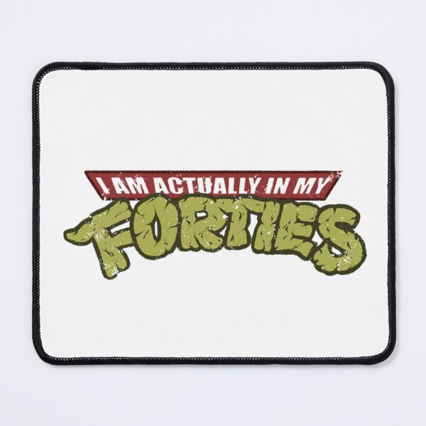 Item preview, I'm Actually in My Forties 40th Birthday Bday Funny designed and sold by dal-koz-ar.