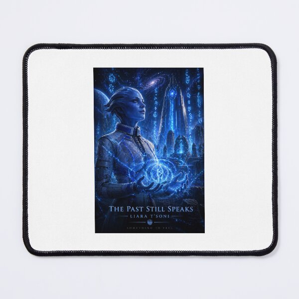 Item preview, Blue Biotic Alien Vision | Sci-Fi Space Poster | Ancient Ruins Energy Art designed and sold by Echoes of the Void .