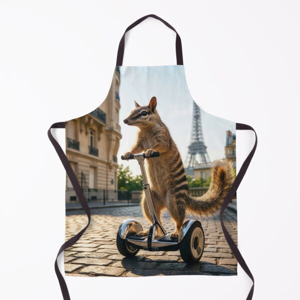 Item preview, Numbat Rides His Segway in Paris designed and sold by Tridentulus.