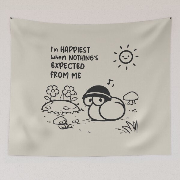 Item preview, No Expectations, No Pressure - Cute Introvert Snail designed and sold by snewen.