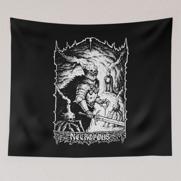 Item preview, Necropolis White Ink Classic  designed and sold by Nad-Had.