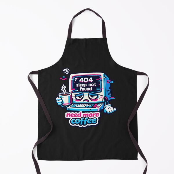 Item preview, "404 Sleep Not Found" | Retro Tech & Exhausted Coder Aesthetic designed and sold by Naviora.
