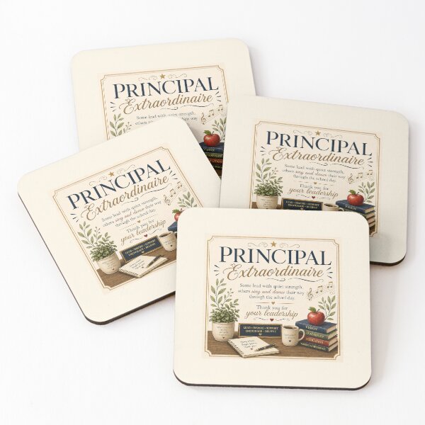 Item preview, Principal Extraordinaire – School Leadership Appreciation Gift designed and sold by Novel Works Studio.