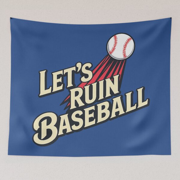 Item preview, Let's ruin baseball designed and sold by JarquinDD.