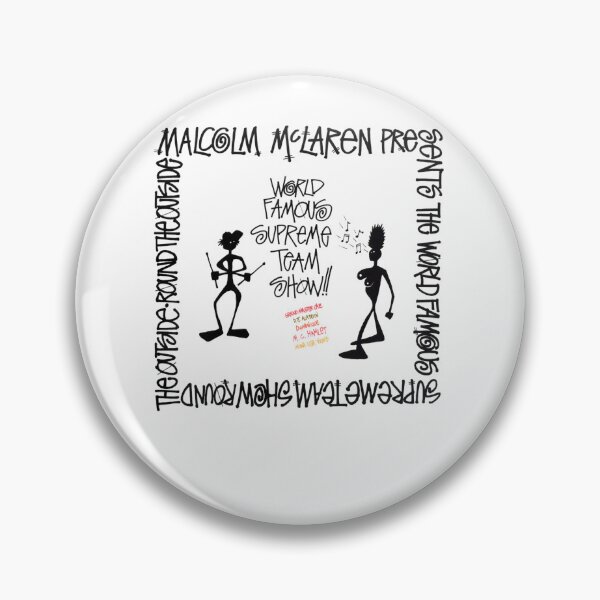 Item preview, Malcolm Mclaren World Famous Supreme Team Show designed and sold by BenJbh.