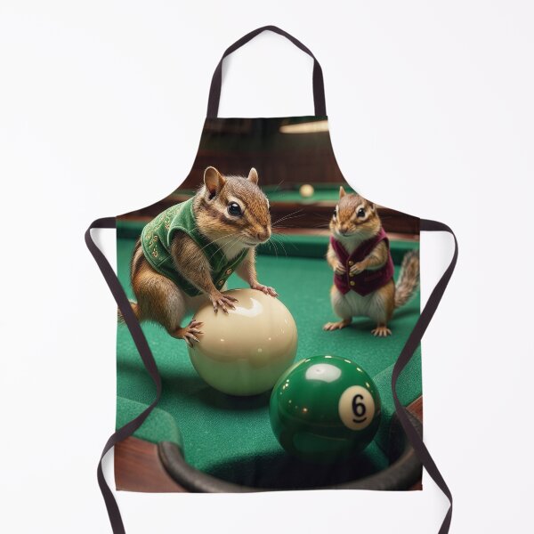 Item preview, Chipmunks Play Pool designed and sold by Tridentulus.