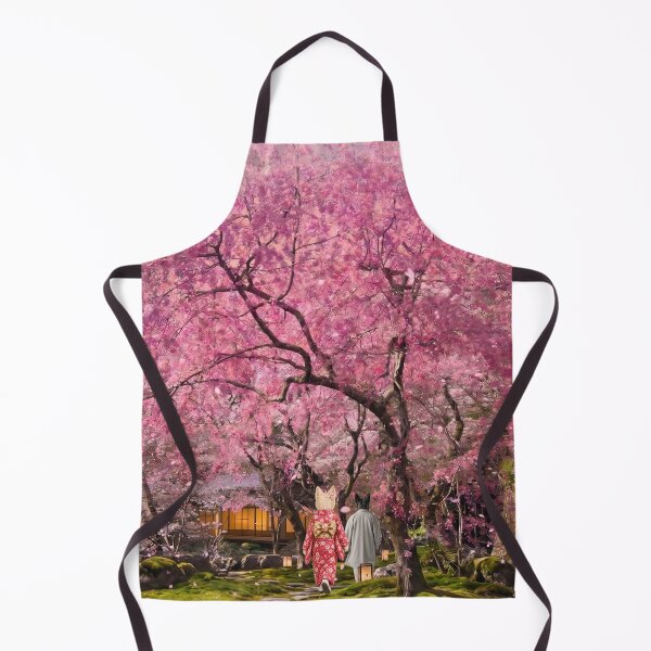 Item preview, Scottish Terriers Under Evening Cherry Blossoms designed and sold by CJChronicles.