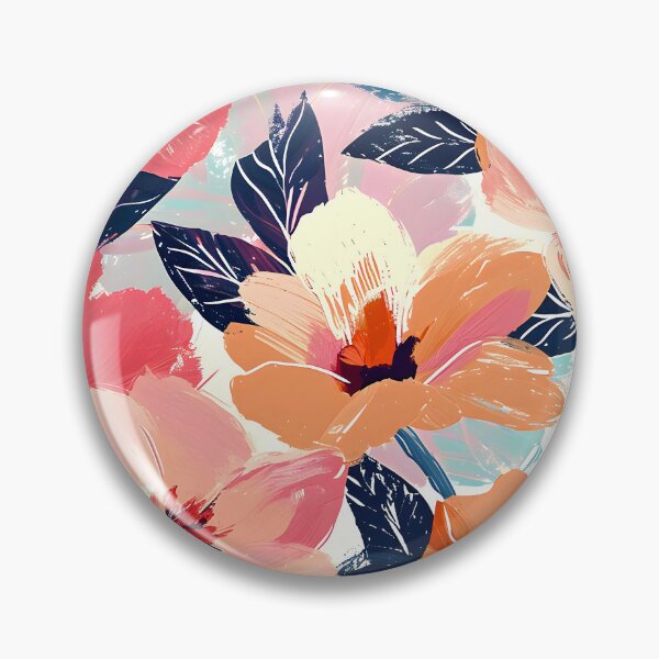 Item preview, Impressionism-Style Pink-Blush Floral Digital Modern Art designed and sold by DEC02.