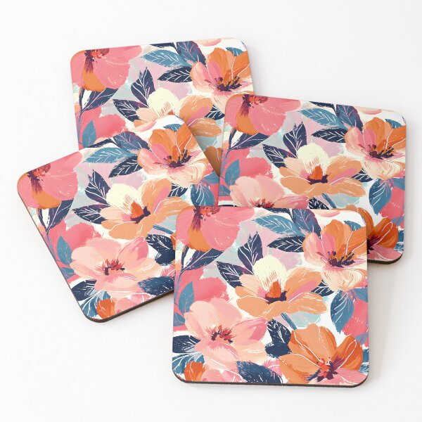 Item preview, Impressionism-Style Pink-Blush Floral Digital Modern Art designed and sold by DEC02.