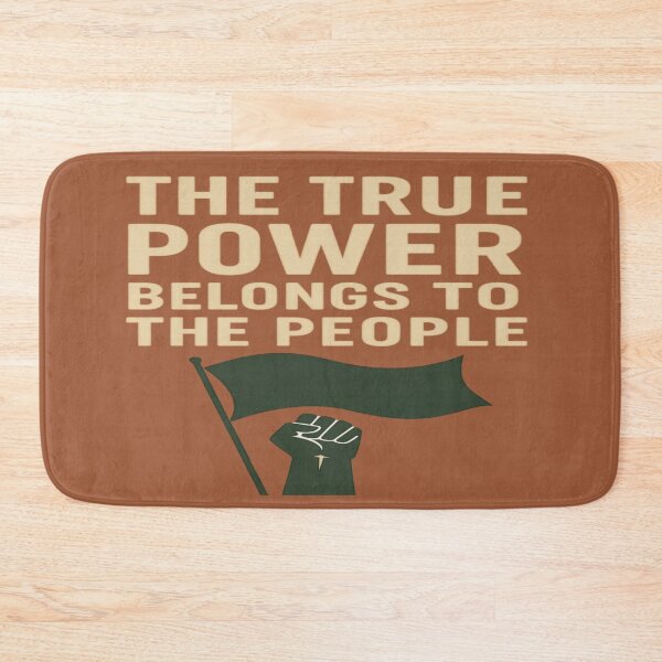 Item preview, The True Power Belongs to the People — Democracy Poster designed and sold by JM Language Service.