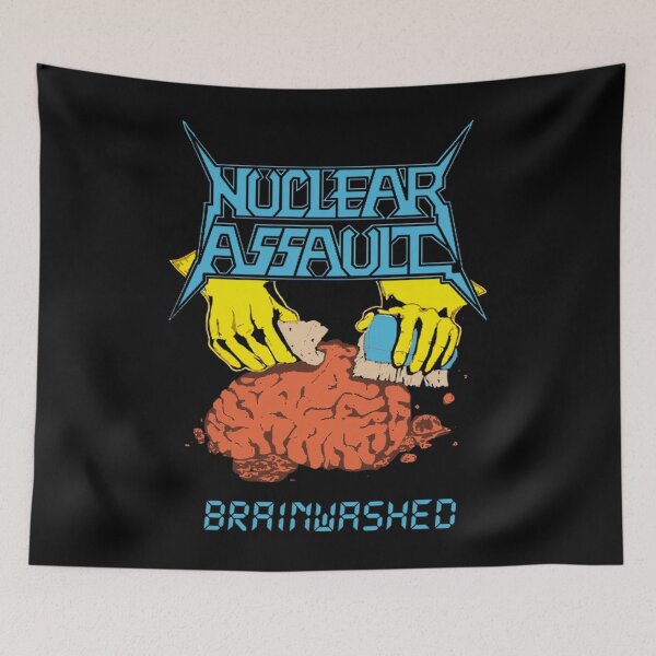 Item preview, Nuclear Assault Third World Genocide Braimwashed designed and sold by Nad-Had.