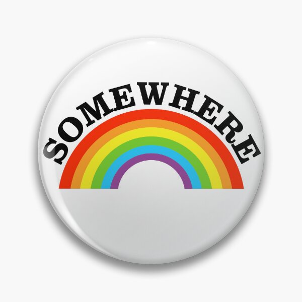 Item preview, Somewhere Over the Rainbow – Rebus Puzzle Wordplay Design designed and sold by ThisIsDebbie.