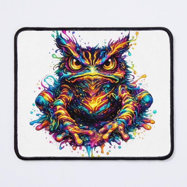 Item preview, Psychedelic Neon Frog designed and sold by Cairofe.