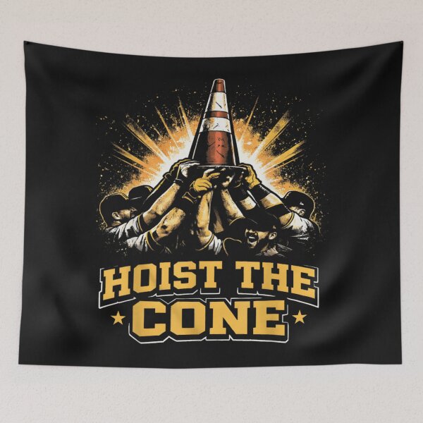 Item preview, Funny Hoist The Cone Meme designed and sold by theresahbabla.