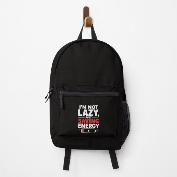 Item preview, I’m Not Lazy Just Saving Energy Funny Lazy Quote T-Shirt Meme Design designed and sold by MrDev.
