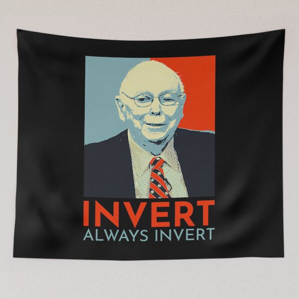 Item preview,  Invert Charliee Mungerr designed and sold by mark-krisav.