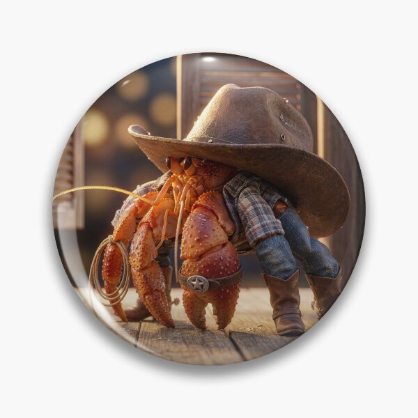 Item preview, Hermit Crab Is Toughest Sheriff This Side of the Pecos designed and sold by Tridentulus.
