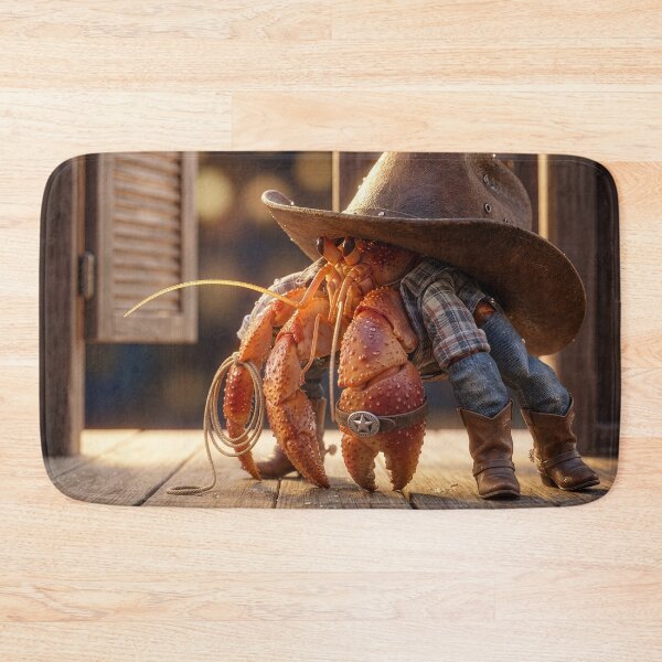 Item preview, Hermit Crab Is Toughest Sheriff This Side of the Pecos designed and sold by Tridentulus.
