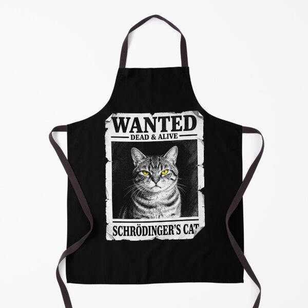 Item preview, Wanted.  Dead & Alive. Schrodinger's Cat designed and sold by Birdie and Flynn.