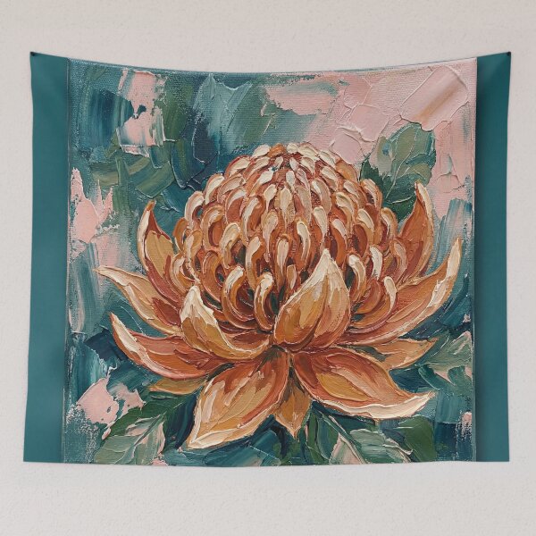 Aperçu de l'œuvre Protea Sunset Bloom créée et vendue par Ilona Abou-Zolof.