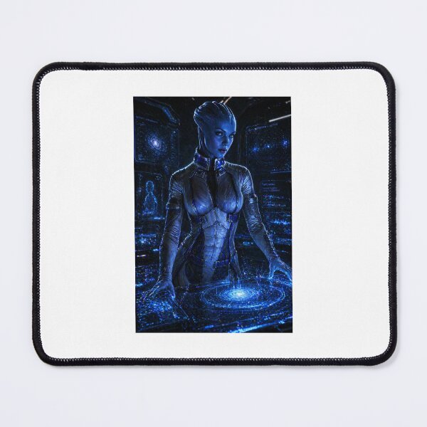 Item preview, Master of Information | Sci-Fi Alien Control Poster | Cosmic Strategy Art designed and sold by Echoes of the Void .