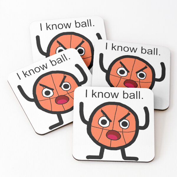 Item preview, I know ball - funny angry basketball meme designed and sold by Dramaticise.