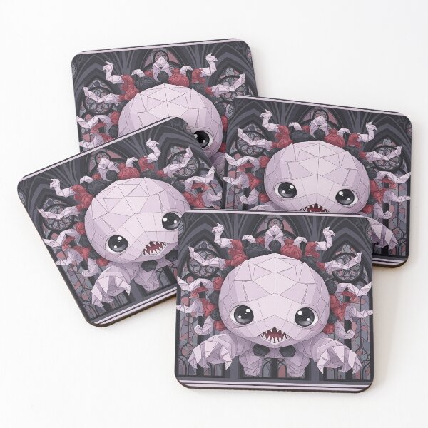 Item preview, Cute Lovecraftian creature attacking designed and sold by Cute&B.