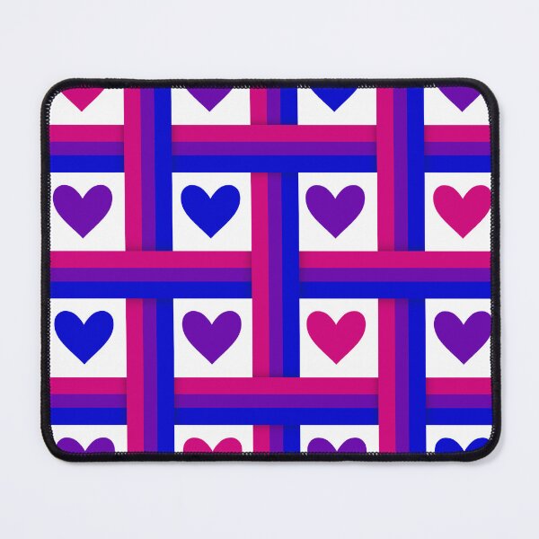 Item preview, Bi Pride Flags and Hearts designed and sold by Don-A-Hue.