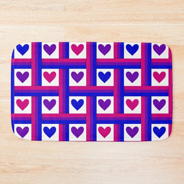 Item preview, Bi Pride Flags and Hearts designed and sold by Don-A-Hue.